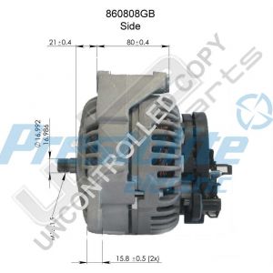 Prestolite Alternator 24V 110A MAN