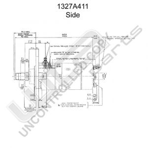 CAV Prestolite starter 24V 7.8KW 10T CW