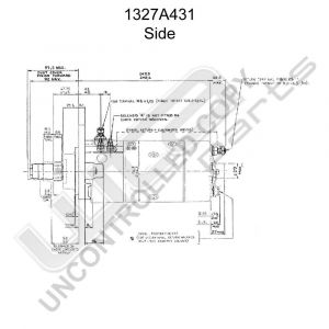 CAV Prestolite starter 24V 7.8KW 10T CW