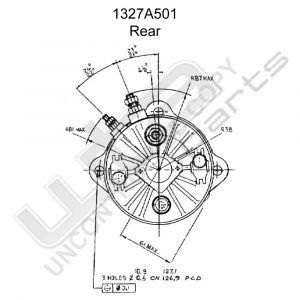 CAV Prestolite starter 12V 3.6KW 11TCummins CW