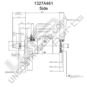 CAV Prestolite starter 24V 7.8KW 12T CW