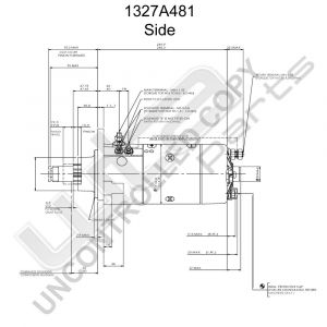 CAV Prestolite starter 24V 7.8KW 10T CW