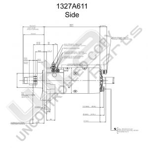 CAV Prestolite starter 24V 7.8KW 12T CW