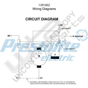 Prestolite starter  S152