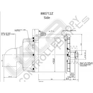 Prestolite Alternator 24V 115A REMAN