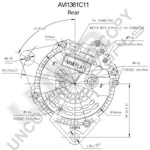 Prestolite Alternator 12V 120A