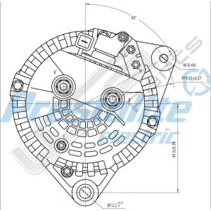 Prestolite Alternator 24V 105A