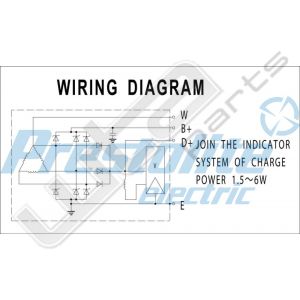 Prestolite Alternator 24V 105A