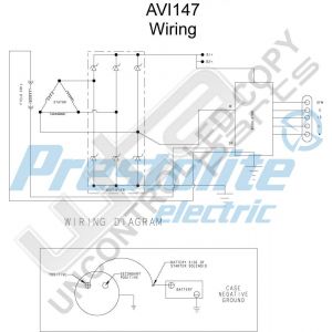 Prestolite Alternator 24V 120A CW MBbracket