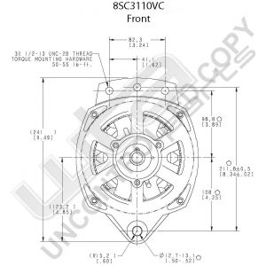 Prestolite Alternator 24V 150A