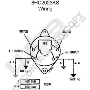 Prestolite Alternator 12V 51A