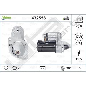 Starter Valeo OE 12V