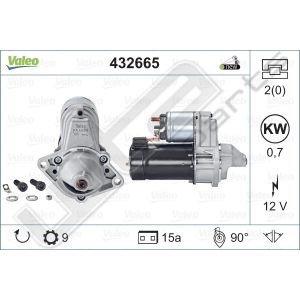 Starter Valeo OE 12V