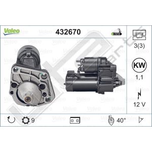 Starter Valeo OE 12V