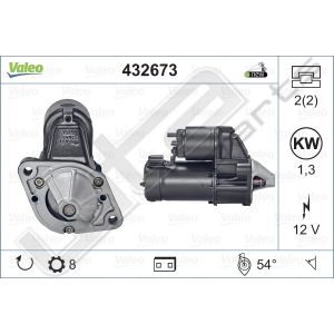 Starter Valeo OE 12V Mitsubishi