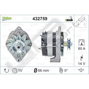 NML ALTERNATOR ORIGINS RENAULT-NISSAN