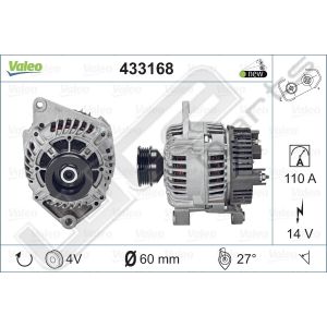 Dynamo Valeo OE 12V