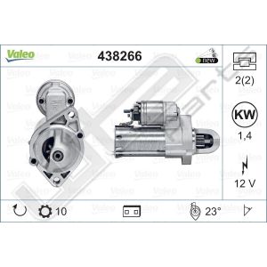 Starter Valeo OE 12V Mercedes