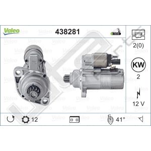 Starter Valeo OE 12V Audi