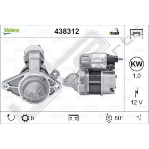 Starter Valeo OE 12V Toyota