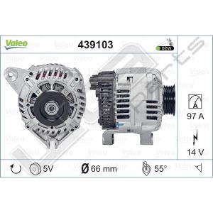 Dynamo Valeo OE 12V