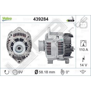 Dynamo Valeo OE 12V