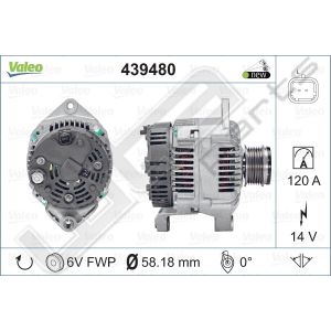 Dynamo Valeo OE 12V