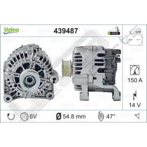 Dynamo Valeo OE 12V Bmw