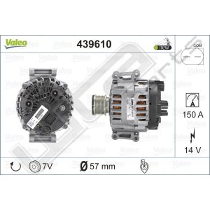 Dynamo Valeo OE 12V