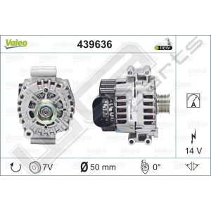 Dynamo Valeo OE 12V Bmw 120A