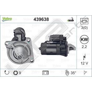 Starter Valeo OE 12V