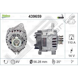 Dynamo Valeo OE 12V