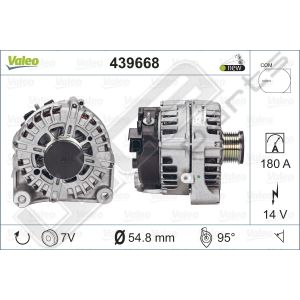 Dynamo Valeo OE 12V Bmw