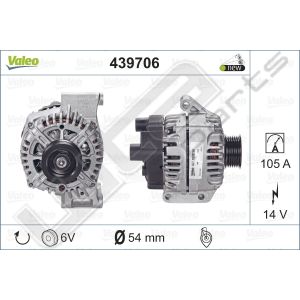 Dynamo Valeo OE 12V Fiat