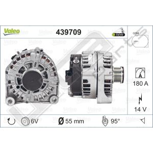 Dynamo Valeo OE 12V Bmw 180A