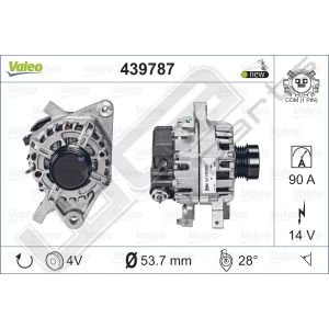 Dynamo Valeo OE 12V Toyota