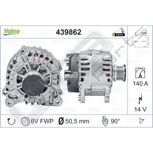 Dynamo Valeo OE 12V