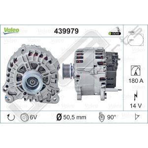 Dynamo Valeo OE 12V