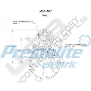 Prestolite Starter  24V 7.5KW