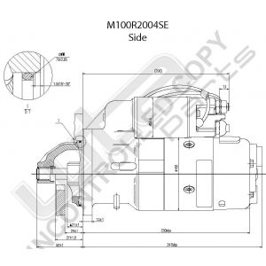 Prestolite Starter M100 12V 4kW