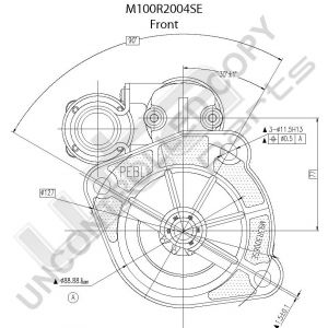 Prestolite Starter M100 12V 4kW