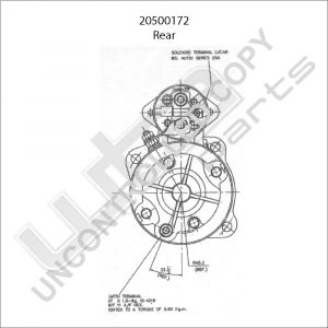 Prestolite Starter  12V 2.1KW Case