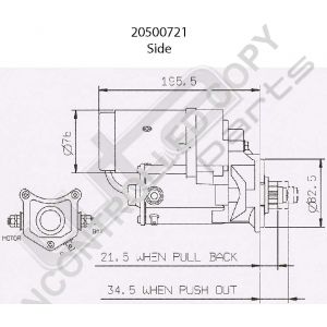 Prestolite Starter  12V