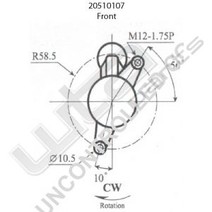 Prestolite Starter  12V 1.1KW Deawoo