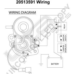 Prestolite Starter  MOTOR 12V 2kW Carrier