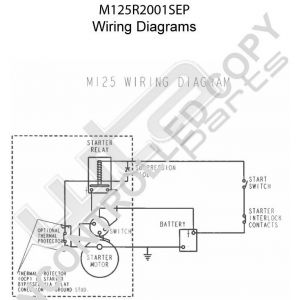 Prestolite Starter  M125 12V