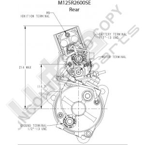 Prestolite Starter  M125 12V