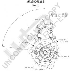 Prestolite Starter  M125 12V