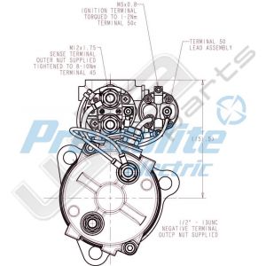 Prestolite Starter  M128 24V 10KW CW