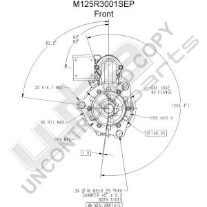 Prestolite Starter  M125 24V